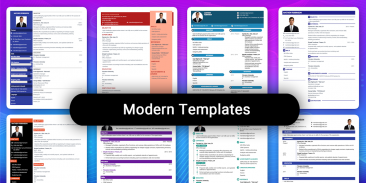 Resume Builder App Free CV maker CV templates 2020 screenshot 7