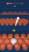 Basket throw: cup pong game! Hoop ballz & Dunk it! screenshot 3