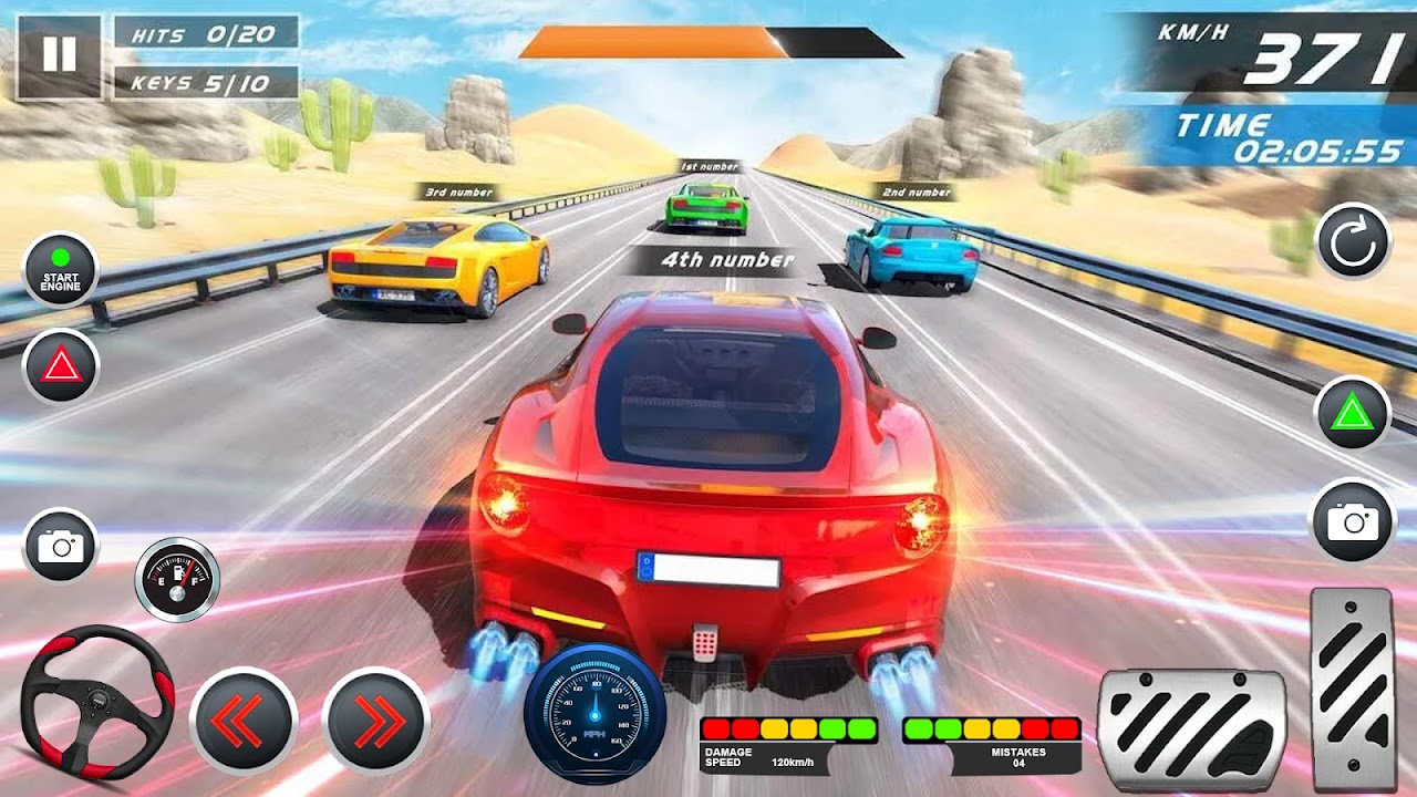 Real Crazy Car Racing 3D Games 2022