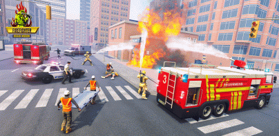 tűzoltós játékok: fireman