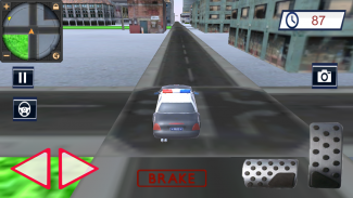 Gangster Chase Police Car screenshot 2