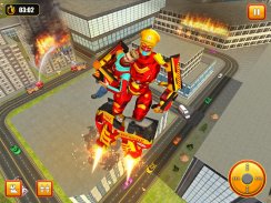 Firefighter Robot Rescue Hero screenshot 4