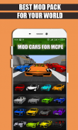 Mods and Addons Cars for MCPE screenshot 0