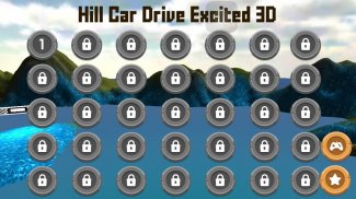 Hill Car Drive Возбужденные 3D screenshot 0