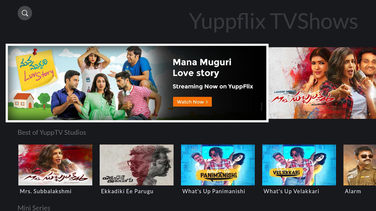 YuppTV for AndroidTV - LiveTV, IPL Live, Cricket