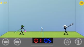 Stickman Badminton screenshot 1