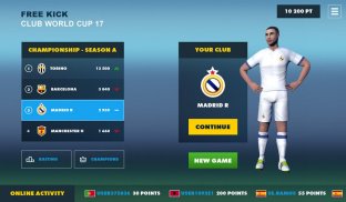 Free Kick Club World Cup 17 screenshot 14