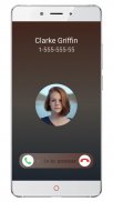 Call screen themes: Full screen caller id screenshot 1