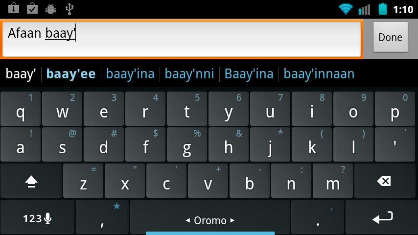 Oromo Keyboard Plugin 1 0 Download Android Apk Aptoide