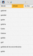 Catalan<>English Dictionary screenshot 3