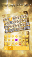 vintagemetallic Keyboard Theme screenshot 5