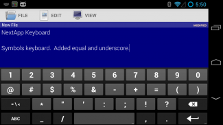 Technical Keyboard screenshot 2