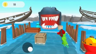 Survival Raft - Ocean Shark & Human Fall Survival screenshot 3
