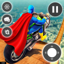 Super Hero Bike Mega Ramp Icon