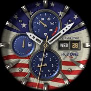 S4U RC ONE - USA watch face screenshot 9