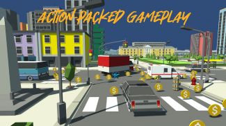 Road Rage – Car Crash City Endless Runner Racing screenshot 1