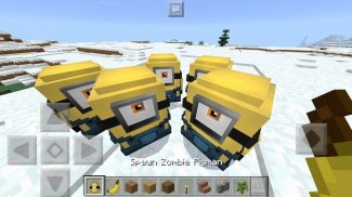 Mod Minions Army for MCPE screenshot 0