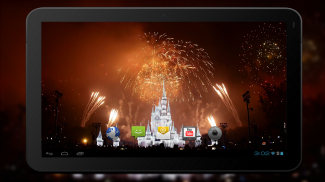 Fireworks over Disneyland LWP screenshot 4