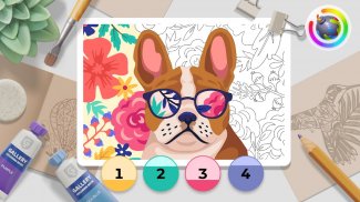 Gallery: Color by number game screenshot 1