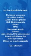 textPlus SMS + appels gratuits screenshot 5