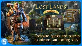 Lost Lands: Mahjong screenshot 1
