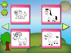 animales niños dibujo screenshot 6