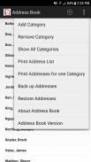 Address Book screenshot 1