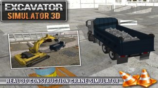 Ekskavatör Vinç Simülatörü 3D screenshot 12