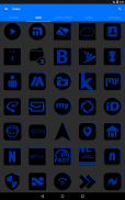 Black and Blue Icon Pack ✨Free✨ screenshot 8