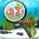 Finden Sachen Spiel: Fische Icon