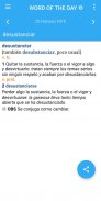 VOX Compact Spanish Dictionary & Thesaurus screenshot 6