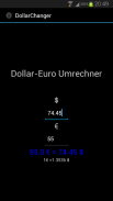 Dollar-Euro Rechner screenshot 2