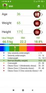 BMI Calculator 🍎 screenshot 4