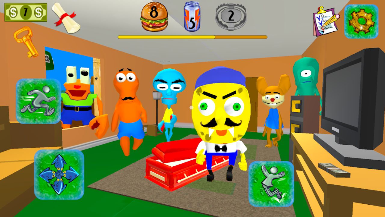 Sponge Neighbor Escape 3D - Загрузить APK для Android | Aptoide