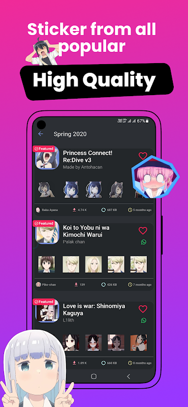 Anime Memes WASticker 1.2 Free Download