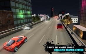 Highway heavy traffic racer 2018: Fast driving car screenshot 3
