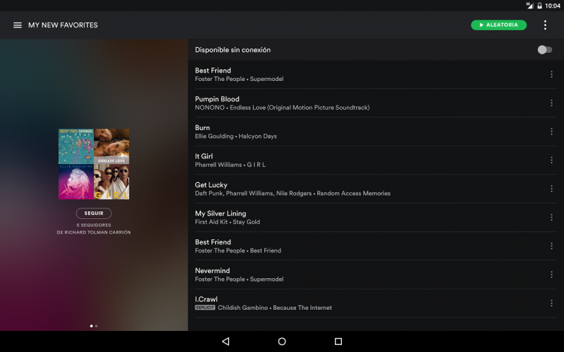Spotify: música y podcasts screenshot 7