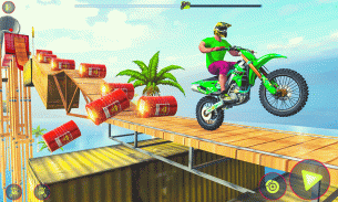 Crazy Bike Racing Stunt Game screenshot 8