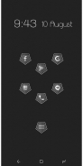 Coastal Stormy Gray Icon Pack screenshot 4