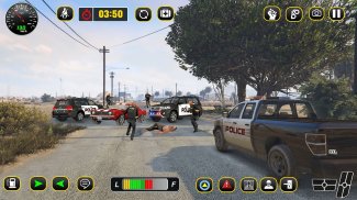 Police Car Chase 3d- Cop 3d screenshot 1