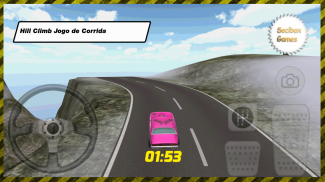 Jogo de carro rosa screenshot 3