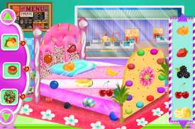 Princess Bed Cake Cooking screenshot 0