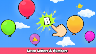 Balloon Pop Kids Learning Game screenshot 9