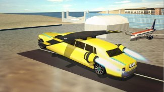 Flying Limo Car Simulator screenshot 7