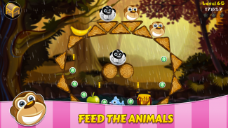 Banny Sammy - Food Animal Puzzle screenshot 1