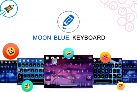 Moon Blue Keyboard screenshot 2