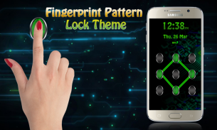 Pattern Lock Fingerprint Theme screenshot 2
