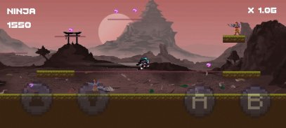 Pixel Ninja Run - Action Game screenshot 4