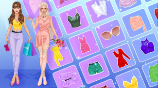 服装表演 - 衣服和化妆：女生游戏 screenshot 5