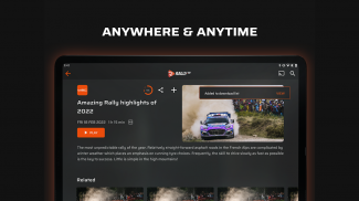 WRC – The Official App screenshot 1